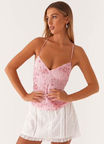 Celestine | Pink Top